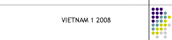 VIETNAM 1 2008